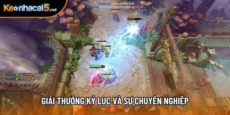 Giải thưởng kỷ lục và sự chuyên nghiệp Giải thưởng kỷ lục và sự chuyên nghiệp